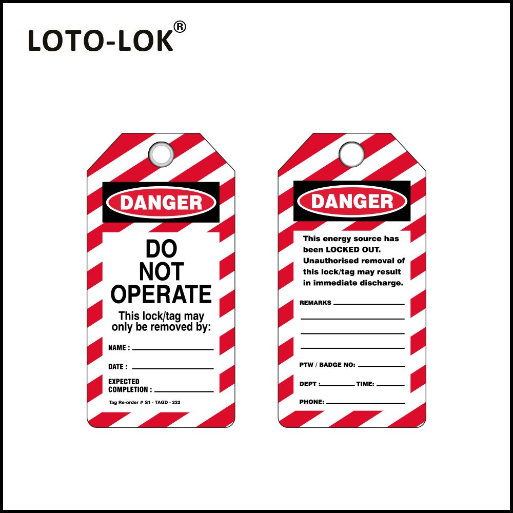 DANGER & WARNING TAGS