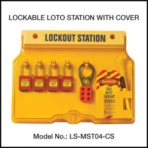 LOTO STATIONS, MOLDED PLASTIC (With Contents)