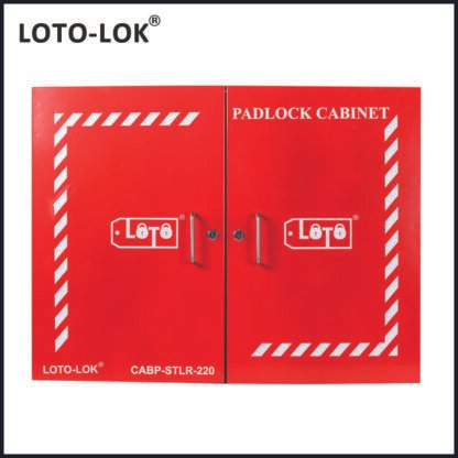 WALL_MOUNTING_DURABLE_RED_CLOSED_PADLOCK_CABINET_CABP-STLR-220