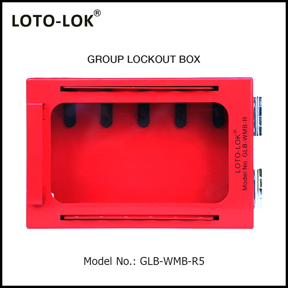 GROUP LOCKOUT BOX - WALL MOUNTED